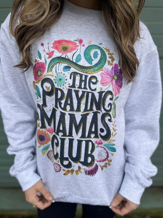 The Praying Mama's Club Sweatshirt Curve