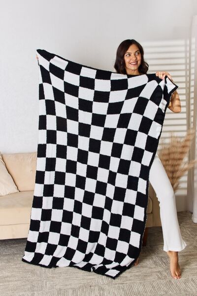 Cuddley Checkered Blanket